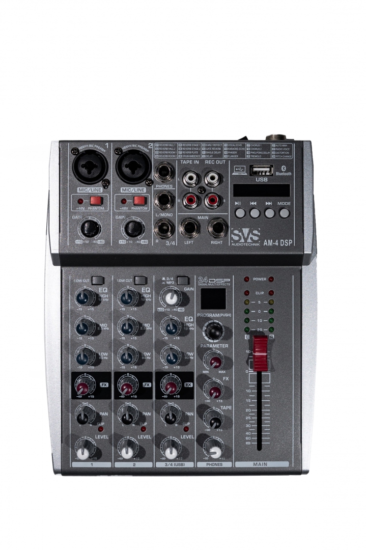 SVS Audiotechnik mixers AM-4 DSP Аналоговый микшерный пульт, 4-канала в Костромской области
