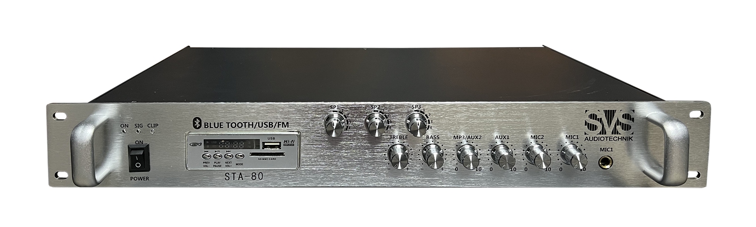 SVS Audiotechnik STA-80 Микшер-усилитель для систем Public Address в Костромской области