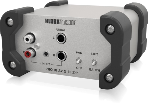 Klark Teknik DI 22P пассивный стерео директ-бокс в Костромской области